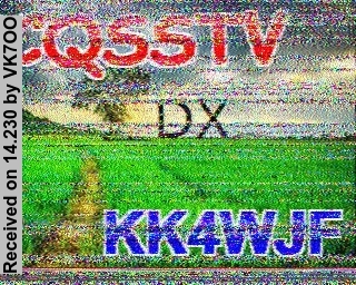SSTV image from VK7OO_20M