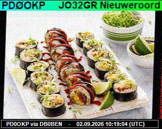 SSTV image from VK7RDR_2M