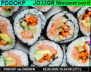 SSTV image from VK7RDR_2M