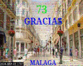 SSTV image from 2E0FWE_20M