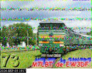SSTV image from 2E0FWE_20M