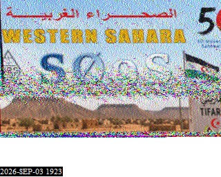 SSTV image from 2E0FWE_20M