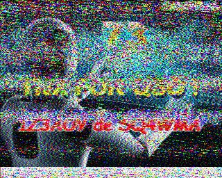 SSTV image from IU0FBK_20M