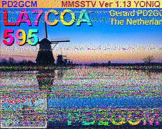 SSTV image from IU0FBK_20M