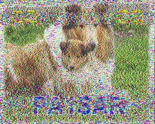 SSTV image from IU0FBK_20M