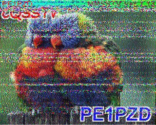 SSTV image from IU0FBK_20M