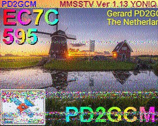 SSTV image from IU0FBK_20M