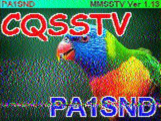 SSTV image from IU0FBK_20M