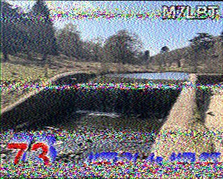 SSTV image from IU0FBK_20M