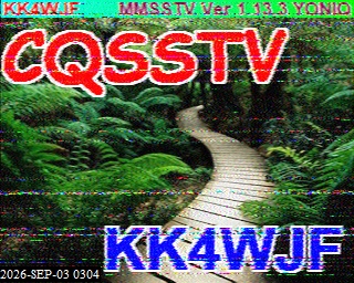 SSTV image from KO5MO_20M