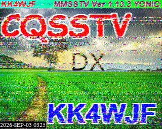 SSTV image from KO5MO_20M