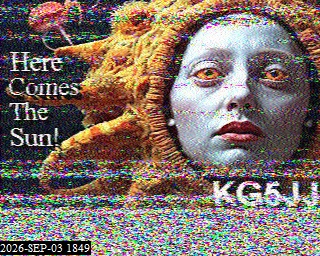 SSTV image from KO5MO_20M