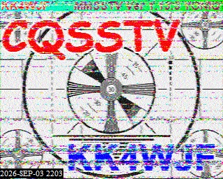 SSTV image from KO5MO_20M