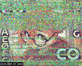 SSTV image from KO6KL_20M