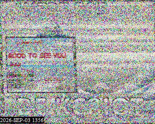 SSTV image from KO6KL_20M