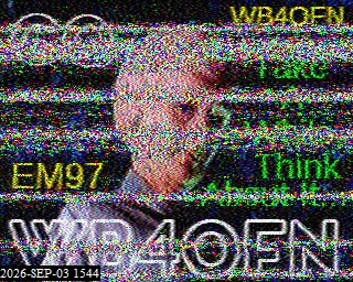 SSTV image from KO6KL_20M