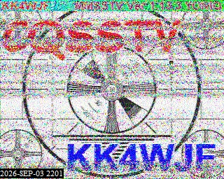 SSTV image from KO6KL_20M