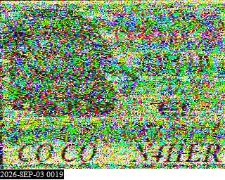 SSTV image from KP4TR_20M