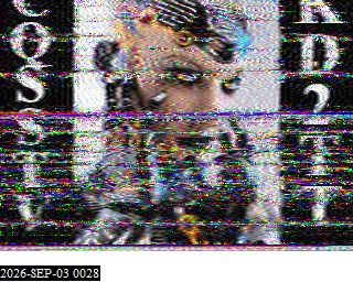 SSTV image from KP4TR_20M