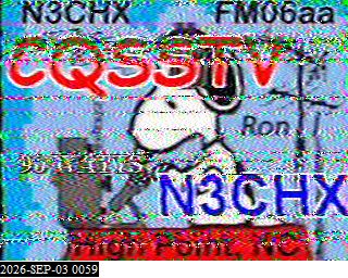 SSTV image from KP4TR_20M