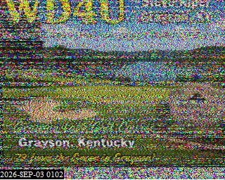 SSTV image from KP4TR_20M