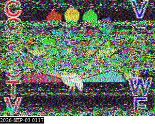 SSTV image from KP4TR_20M