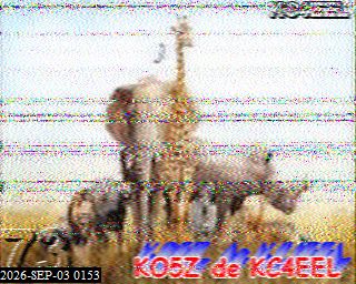 SSTV image from KP4TR_20M
