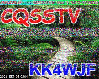 SSTV image from KP4TR_20M