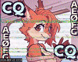 SSTV image from KP4TR_20M