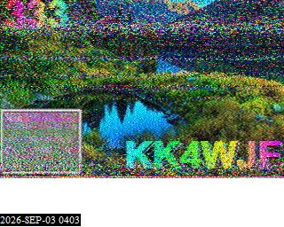 SSTV image from KP4TR_20M