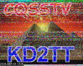 SSTV image from KP4TR_20M