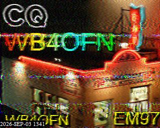 SSTV image from KP4TR_20M