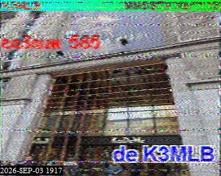 SSTV image from KP4TR_20M