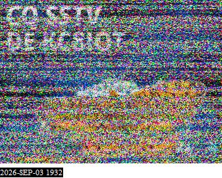 SSTV image from KP4TR_20M