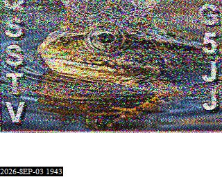 SSTV image from KP4TR_20M