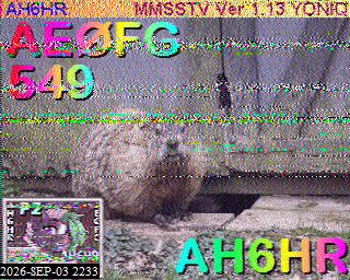 SSTV image from KP4TR_20M