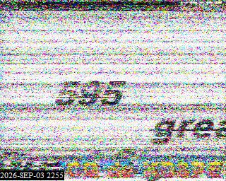 SSTV image from KP4TR_20M