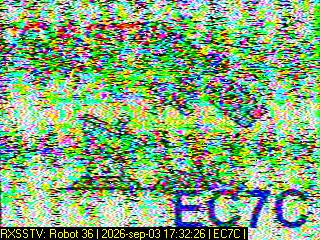 SSTV image from PA0041SWL_20M