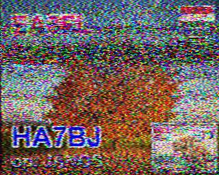 SSTV image from PA3ADE_2M