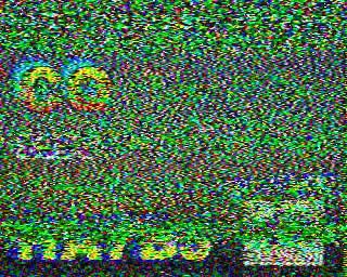 SSTV image from PA3ADE_2M