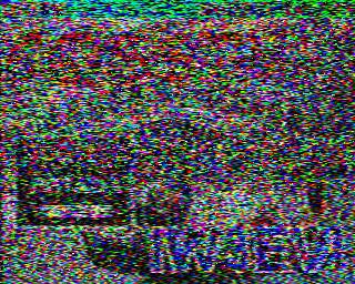 SSTV image from PA3ADE_2M
