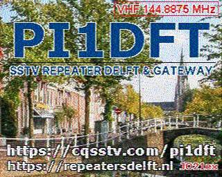 SSTV image from PA3ADE_2M