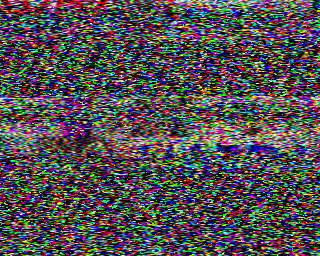 SSTV image from PA3ADE_2M