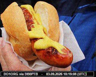 SSTV image from PA3ADE_2M