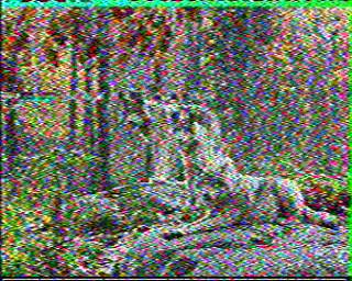 SSTV image from PA3ADE_2M