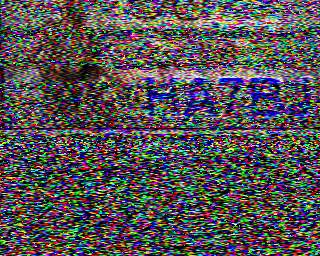 SSTV image from PA3ADE_2M