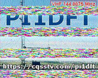SSTV image from PA3ADE_2M