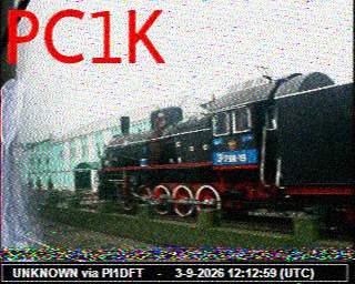 SSTV image from PA3ADE_2M