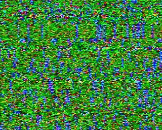 SSTV image from PA3ADE_2M