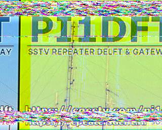 SSTV image from PA3ADE_2M